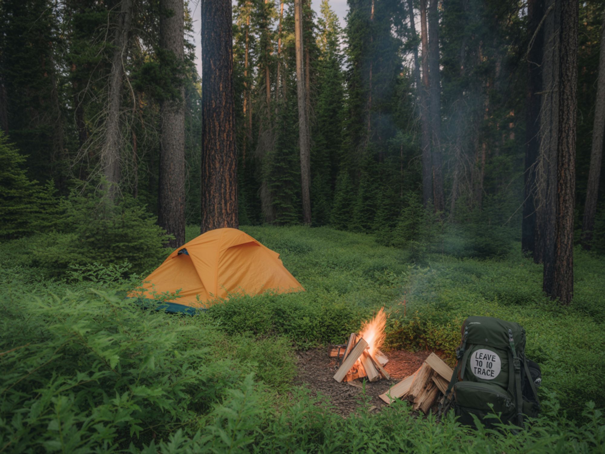 Naturcamping mit Minicamper